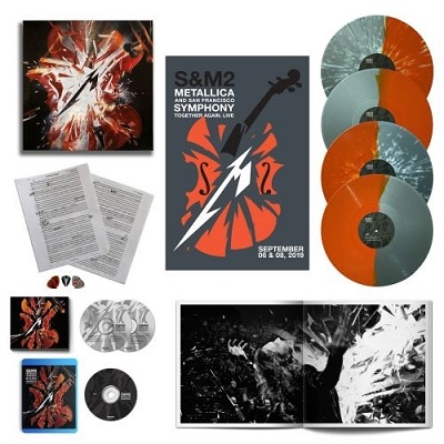 Metallica/S&M2 (Deluxe Box) 2CD+4LP+Blu-ray DiscϡColored Vinyl/ס[0886031]