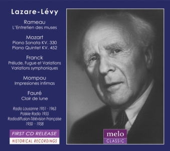 饶롦/Lazare-Levy plays Rameau, Mozart, Franck, Mompou and Faure[MC1025]