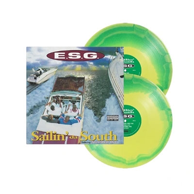 E.S.G. (Rap)/Sailin'Da SouthGreen Vinyl[ARM027]