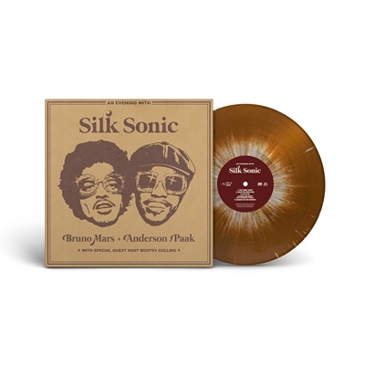 An Evening With Silk Sonic＜Brown With White Splatter Vinyl＞