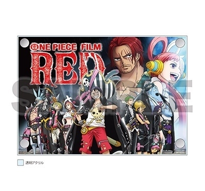 谷口悟朗/ONE PIECE FILM RED デラックス・リミテッド・エディション ［4K Ultra HD Blu-ray Disc+Blu-ray  Disc+DVD］＜初回生産限定/3層アクリルボード付限定版＞