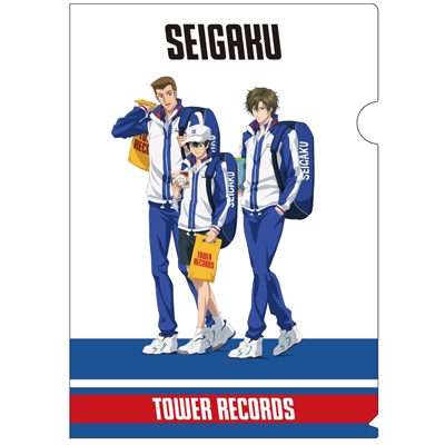 新テニスの王子様 × TOWER RECORDS クリアファイル 立海