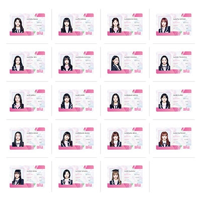 PRODUCE 101 JAPAN THE GIRLS 』 IDカード【C】(全19種ランダム)