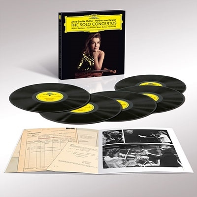 ムターがDGの初期に録音した協奏曲集が180gLPレコードボックスで発売