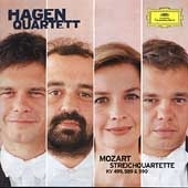Mozart: String Quartets No.20, No.22, No.23 / Hagen Quartet