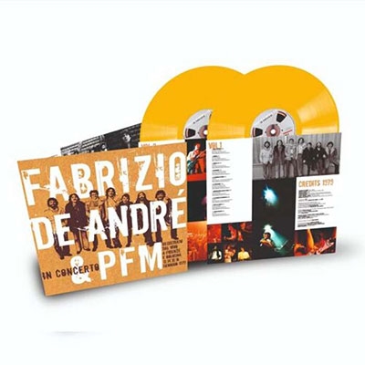 Fabrizio De Andre & P.F.M. In Concerto＜限定盤/Yellow Vinyl＞
