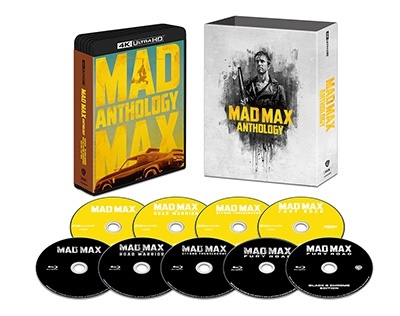マッドマックス アンソロジーBOX ［4K Ultra HD Blu-ray Disc x4+5Blu-ray Disc］