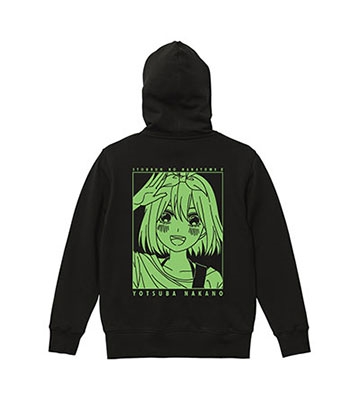 Tvアニメ 五等分の花嫁 描き下ろしイラスト 中野四葉 ギター演奏ver パーカーメンズ サイズ S