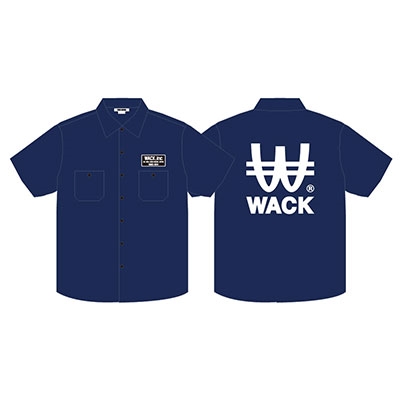 WACK × TOWER RECORDS ワークシャツ Navy 関西限定 Mサイズ[MD01-4462]