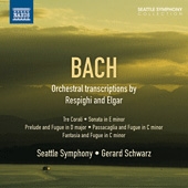 J.S.Bach: Orchestral Transcriptions by Respighi and Elgar