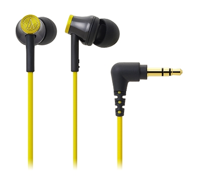audio-technica ʡ䡼إåɥۥ ATH-CK330M Black Yellow[ATH-CK330MBYL]