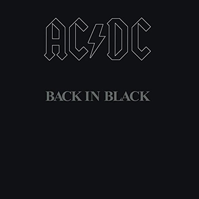 AC/DC/Back in Black＜完全生産限定盤/Black and White Vinyl＞