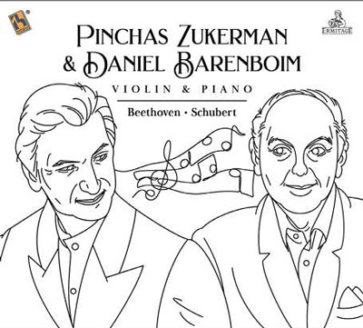 ԥ󥫥ޥ/Pinchas Zukerman &Daniel Barenboim - Violin &Piano Beethoven, Schubert[HE005]