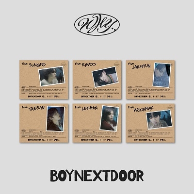 BOYNEXTDOOR/WHY..: 1st EP (LETTER ver.)(ランダムバージョン)