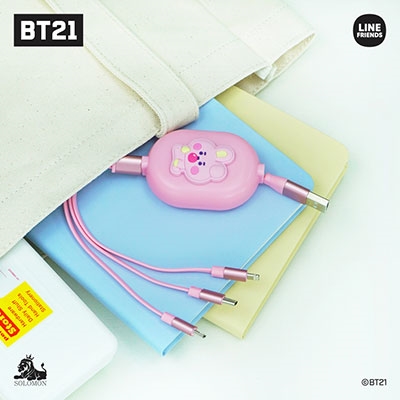 BT21 3IN1ケーブル JELLY SHOOKY