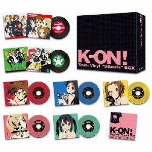 新品未開封　K-ON! けいおん! 7inch Vinyl Donuts BOX