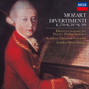 モーツァルト:ディヴェルティメント第14番～第16番＜限定盤＞