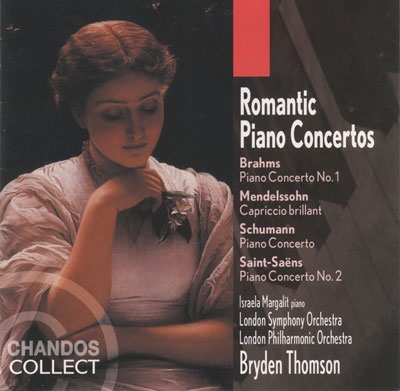 Romantic Piano Concertos - Brahms, Schumann, etc / Margalit