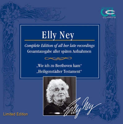 エリー・ナイ/Elly Ney - Complete Her Late Recordings (Limited