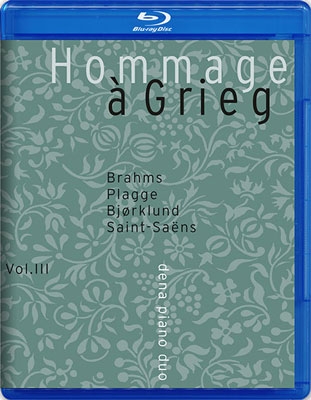 Hommage a Grieg - Brahms, Plagge, Bjorklund, Saint-Saens Vol.3 ［SACD Hybrid+Blu-ray Audio］