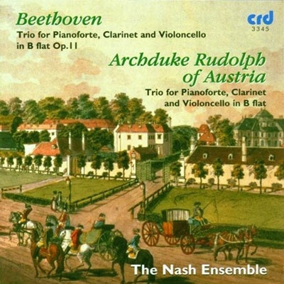 ʥå塦󥵥֥/Beethoven/Rudolph Clarinet Trios[CRD3345]