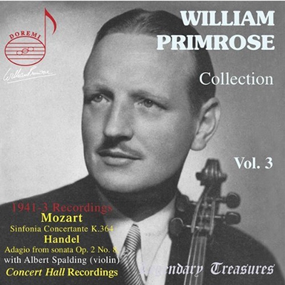 Legendary Treasures - William Primrose Collection Vol 3 Legendary Treasures - William Primrose Collection Vol 3