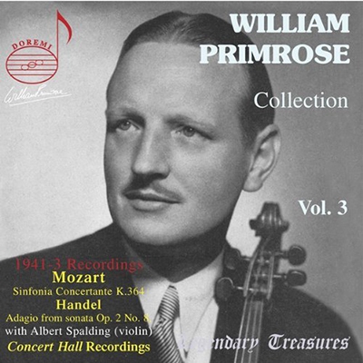 Legendary Treasures - William Primrose Collection Vol 3