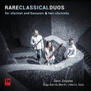 Rare Classical Duos for Clarinet & Bassoon and Two Clarinets Rare Classical Duos for Clarinet & Bassoon and Two Clarinets