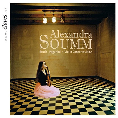쥯ɥ顦/Bruch Violin Concerto No.1 Paganini Violin Concerto No.1 (10/5-9/2007) / Alexandra Soumm(vn), Georg Mark(cond), Deutsche Staatsphilharmonie Rheinland-Pfalz[502808]