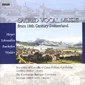 Hellyer Jones, Jonathan/Cambridge Baroque Camerata/Webber, Geoffrey/Gonville and Caius College Choir/Sacred Vocal Music from 18th Century Switzerland[GMCD7248]