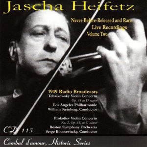 Jascha Heifetz Live Vol.2