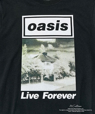 dショッピング |Oasis 「oasis 30th Anniversary Tシャツ 『LIVE