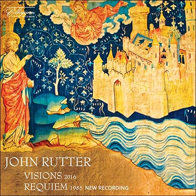J.ラッター: ヴァイオリン独奏、弦楽オー ケストラ、ハープと合唱のための《ヴィ ジョンズ》、レクイエム(2016年新録音)