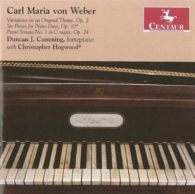 Weber: Variations on an Original Theme Op.2, Six Pieces for Piano Duet Op.10, Piano Sonata No.1