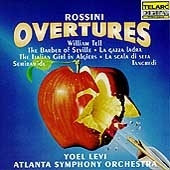 Rossini : Overtures -Guillaume Tell, La Gazza Ladra, L'italiana in Algeri, etc / Yoel Levi(cond), Atlanta Symphony Orchestra