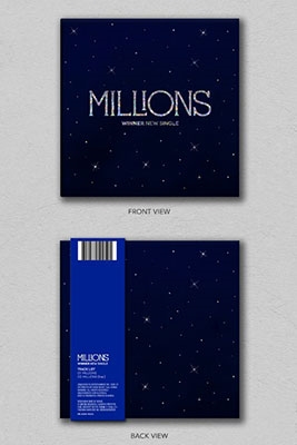 WINNER/MILLIONS New Single (BLUE LIGHT Ver.)[YGK0966BLUELIGHT]