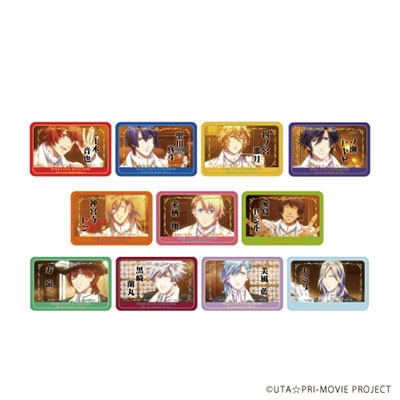 劇場版 うたの☆プリンスさまっ♪マジLOVEキングダム スクエア缶バッジ(横長)01/シャイニング事務所(11個入りBOX)