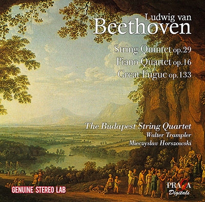 ベートーヴェン: 弦楽五奏曲Op.29、ピアノ四重奏曲Op.16、大フーガOp.133