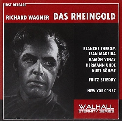 Wagner: Das Rheingold (1/26/1957) / Fritz Stiedry(cond), Metropolitan Opera Orchestra & Chorus, Hermann Uhde(Bs-Br), Blanche Thebom(Ms), etc