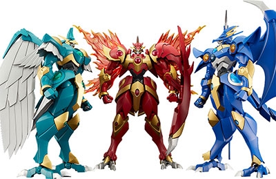 魔法騎士レイアース MODEROID 伝説の3魔神セット 組み立て式プラスチックモデル