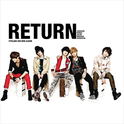 RETURN : FTIsland 3rd Mini Album [CD+メッセージボード]＜限定盤＞