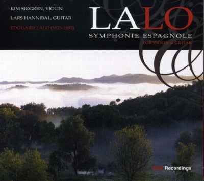 顼ϥ˥Х/Lalo Symphonie Espagnole Op.21 (for Violin &Guitar) (5/1992), Fantaisie Norvegienne (8/1992) / Kim Sjogren(vn), Lars Hannibal(g)[8226903]