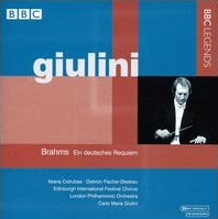 Brahms: Ein Deutsches Requiem Op.45 (8/26/1978) / Carlo Maria Giulini(cond), LPO, Ileana Cotrubas(S), Dietrich Fischer-Dieskau(Br), etc