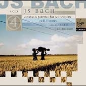 4 Pleasure - Bach: Cello Suites, etc / Kirshbaum, Tetzlaff