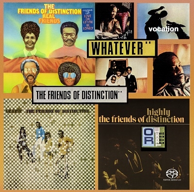 The Friends Of Distinction/Grazin'/Real Friends/Highly Distinct/Whatever[2CDSML8577]