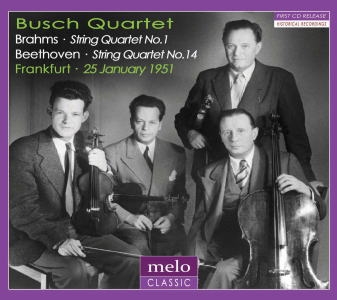 Busch Quartet - The Frankfurt Concert 1951 Busch Quartet - The Frankfurt Concert 1951