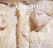 CENTURY EDITION VOL.1 -MUSIC OF THE ANCIENT WORLD:GREECE ANTIQUE/THE BIBLE/BYZANTINE CHANT/ETC:ARIANNA SAVALL(vo)/ADOLPHE ATTIA(T)/ETC CENTURY EDITION VOL.1 -MUSIC OF THE ANCIENT WORLD:GREECE ANTIQUE/THE BIBLE/BYZANTINE CHANT/ETC:ARIANNA SAVALL(vo)/ADOLPHE ATTIA(T)/ETC