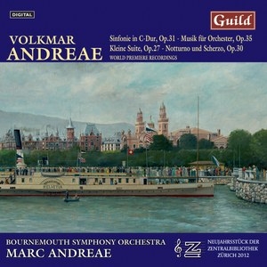ޥ륯ɥ졼/V.Andreae Symphony Op.31, Kleine Suite Op.27, Music for Orchestra Op.35, Notturno und Scherzo Op.30[GMCD7377]