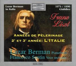 Lazar Berman in Italy - Liszt: Annees De Pelerinage