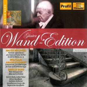 W.Braunfels: Phantastische Erscheinungen; Mozart: Horn Concerto No.3; T.Baird: 4 Dialogues for Oboe & Orchestra